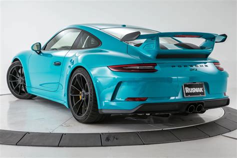 Miami Blue 2018 911 Gt3 Is The Ultimate Drivers Porsche