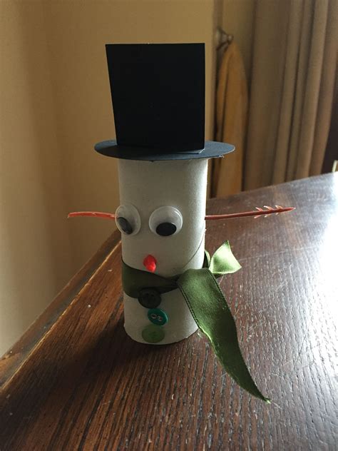Toilet Paper Roll Frosty The Snowman Christmas With Toddlers Frosty
