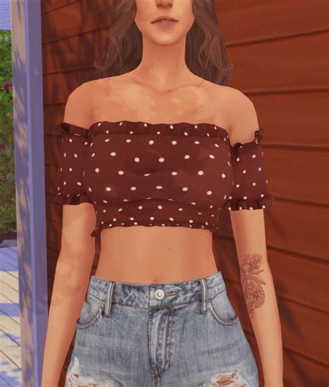 Elliesimple Sims 4 Clothing Sims 4 Mods Clothes Sims 4