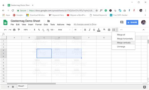 Guide About Merge Cells In Google Spreadsheet How To