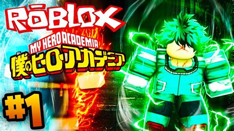 This Game Hates Me Roblox Boku No Hero Academia Episode 1 Youtube