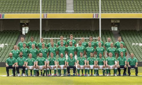 Irish Rugby Ireland Team Named For First Rugby World Cup Game
