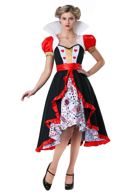 Women S Flirty Queen Of Hearts Costume Walmart Com