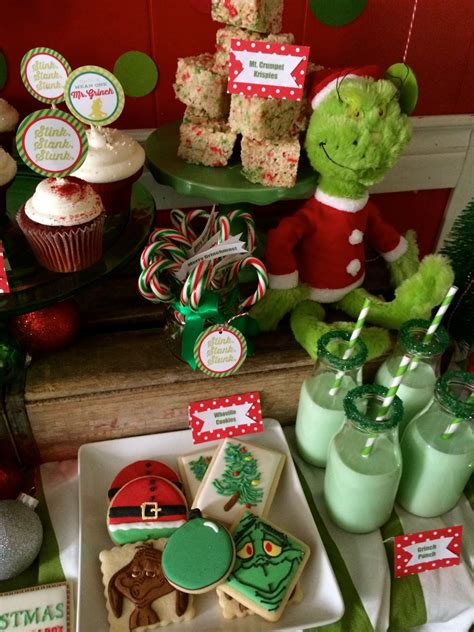 The Grinch Christmasholiday Party Ideas Photo 7 Of 17 Catch My Party