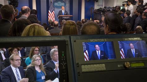 Barring Reporters From Briefings Does It Cross A Legal Line The New