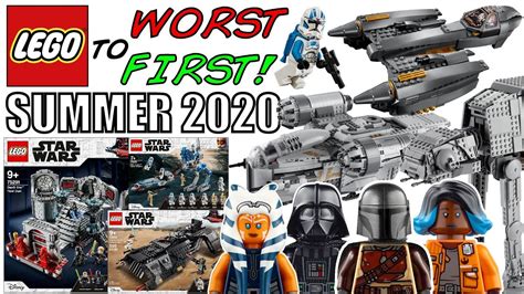 The summer wave of sets will be releasing in august 2021. LEGO Worst To First | Every LEGO Star Wars Summer 2020 Set! - YouTube