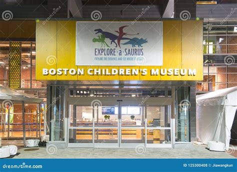 Boston Children S Museum Massachusetts Usa Editorial Stock Photo