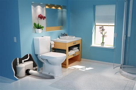 Ideal for half baths, a favorite of ours for sure. Image result for saniflo bathroom | Bathroom, Upflush ...