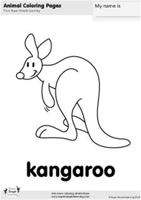 Download & print ➤kangaroo coloring sheets for your child to nurture his/her coloring creative skills. Free pig coloring page from Super Simple Learning. Tons of ...