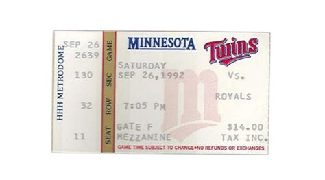 Minnesota Twins Tickets Buying Guide Ebay