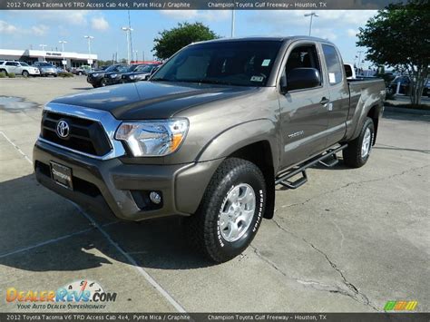 2012 Toyota Tacoma V6 Trd Access Cab 4x4 Pyrite Mica Graphite Photo