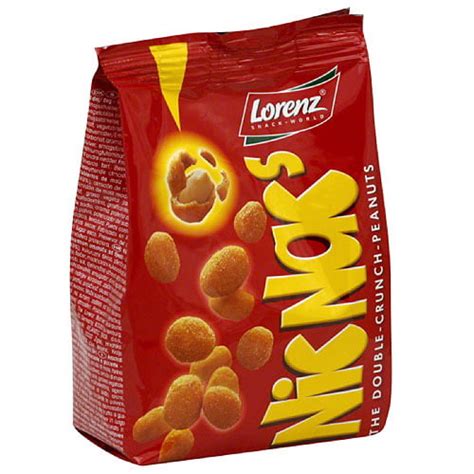 Lorenz Nic Nacs Double Crunch Peanuts 44 Oz Pack Of 14