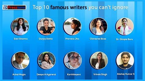 Top 10 Famous Writers You Cant Ignore Hindustan Times