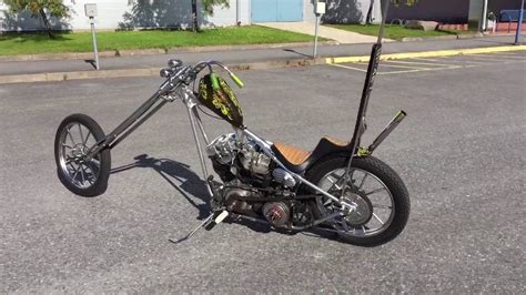 Shovelhead Long And Skinny Chopper Bike Tank Shovelhead Chopper