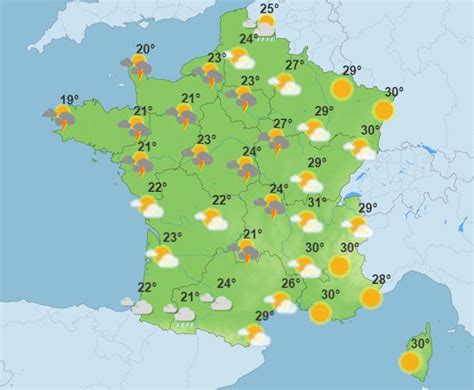 quelles sont les prévisions météo en occitanie et en france pour le week end du 15 août