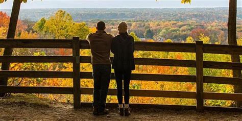 Overlook At Chapin Forest Reservation Park Trails Lake County Forest