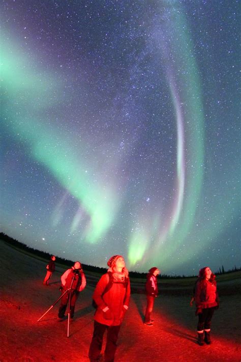 Spectacular Views Of The Northern Lights At The Dark Sky Festival In
