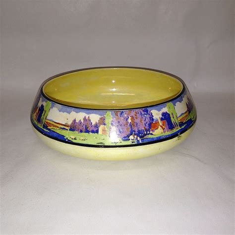 English Lancaster And Sons Hanley Pottery Lustre Bowl From