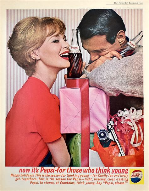 Vintage 1962 Pepsi Cola Soda Ad A Couple Takes A Pepsi Break From All