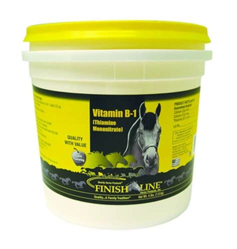 Shop horse supplies with free shipping offer! Finish Line Vitamin B1 Blend, Daily Supplements,Quality ...