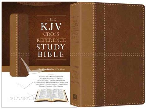 Kjv Cross Reference Study Bible Brown By Christopher D Hudson Koorong
