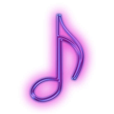 Colorful Music Note Png Neon Music Note Png 1832193 Vippng Images