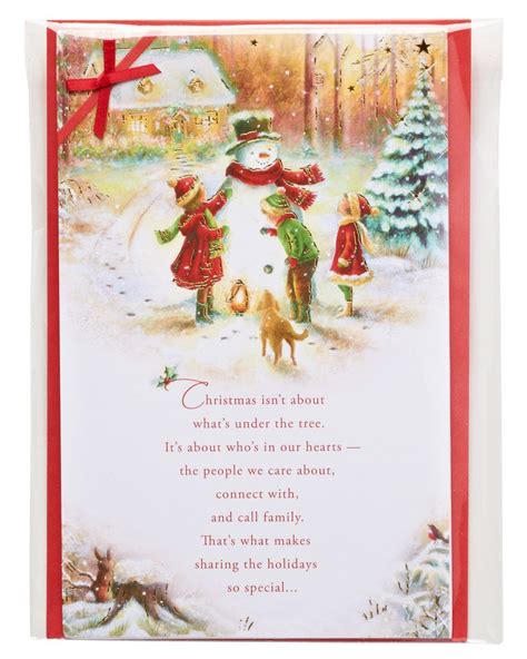Snowman Christmas Card American Greetings