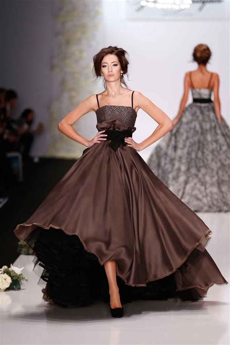 Igor Gulyaev Collection PARADISE Dress Organza Lace Mesh Fabric Fashion Beautiful Evening