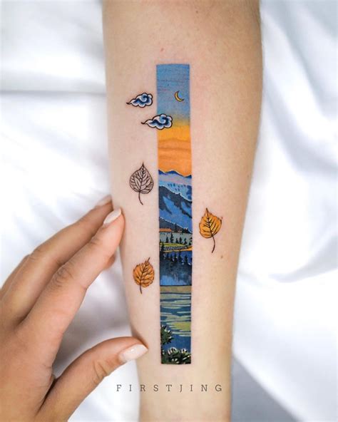 Amazingly Intricate And Colorful Vertical Tattoos By Chinese Tattooist