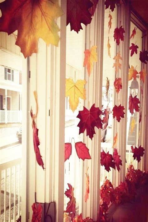 40 Fresh Window Decoration Ideas For 2019 | Fall window decorations