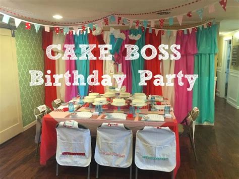 Gift them with the flexibility to buy music and hear what gets their wheels. Cake Boss Birthday Party