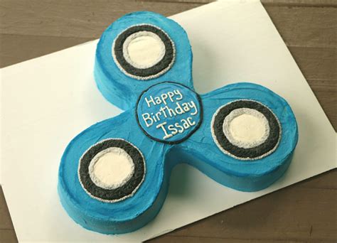 Fidget Spinner Birthday Cake Cake Creations Fidget Spinner Birthday