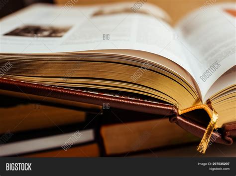 Vintage Open Book Image And Photo Free Trial Bigstock