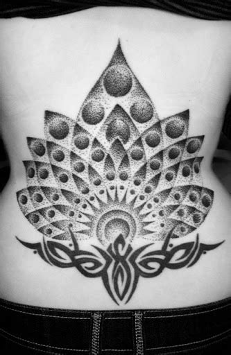 Ignore The Tribal Part The Dotwork Is Lovely Geometric Tattoo