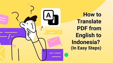 How To Translate Pdf From English To Indonesia Easily Updf