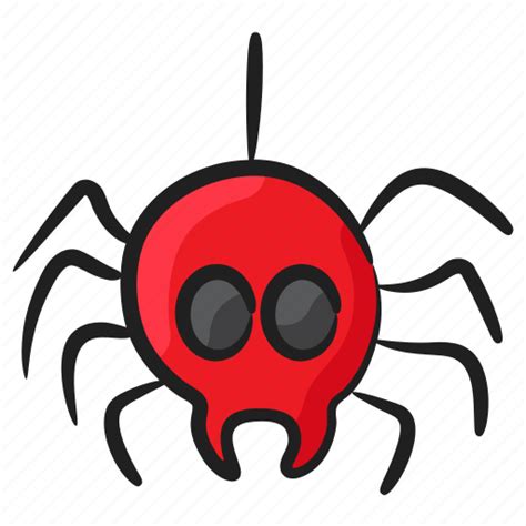 Arachnid, decorative spider, easter spider, halloween spider, insect, scary spider icon ...