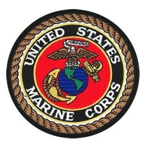 Usmc Insignia Patch 4 Inch Marine Corps Insignia Marines Logo Us