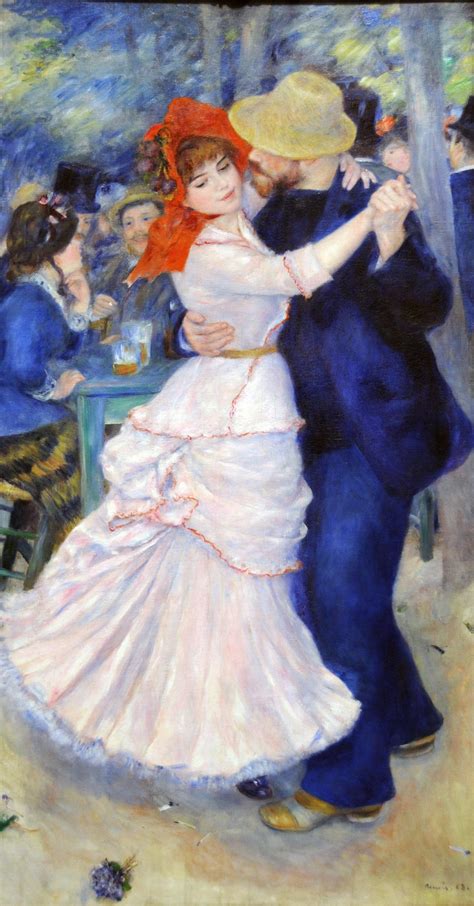 Pierre Auguste Renoir Dance At Bougival 1883 98×182 Cm Descripción