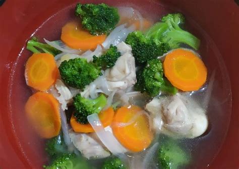 Here is how you cook that. Sup Ayam Brokoli : Resep Panci Listrik Serbaguna Sup Ayam ...