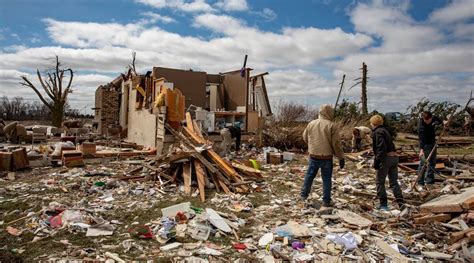 At Least 26 Dead After Tornadoes Rake Us Midwest South World News