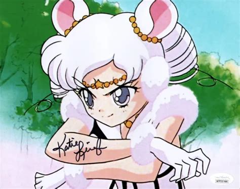 Katie Leigh Signed Sailor Moon Iron Mouse X Photo Autograph Jsa Coa Picclick