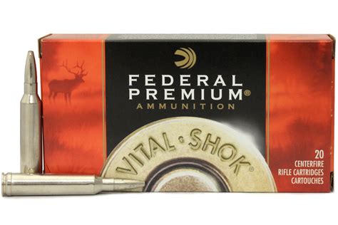 Federal 7mm Rem Mag 175 Gr Vital Shok Trophy Bonded Bear Claw Vital