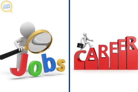 Career Vs Job Getajobngs Blog