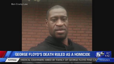 Medical Examiner Floyd S Heart Stopped While Restrained Youtube