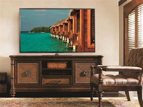 Tommy Bahama Home Landara Cobia Media Console With Wire Management And