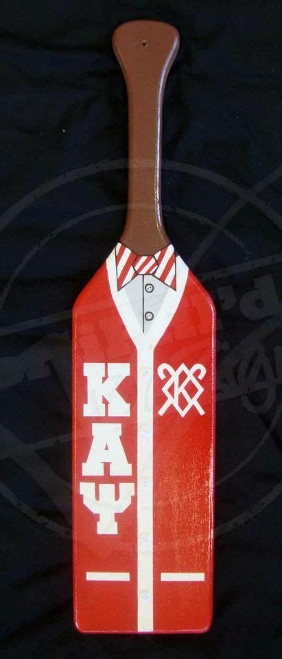 Kappa Alpha Psi Cardigan Paddle Fraternity Stuff Kappa