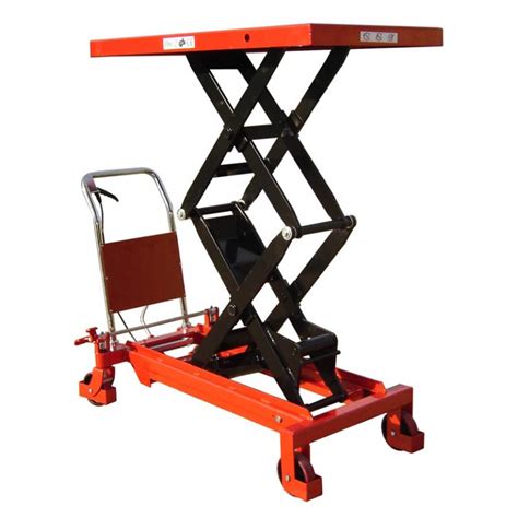 Double Mobile Scissor Lift Table Txl800d 800kg Liftmate