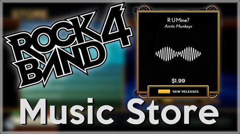 Rock Band 4 Music Store Walkthrough Youtube