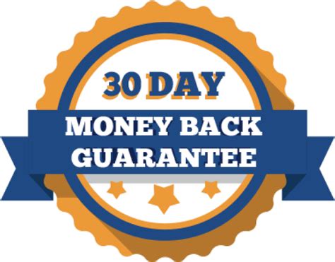 30 Day Guarantee Clipart Guarantee Png 30 Day Money Back Guarantee