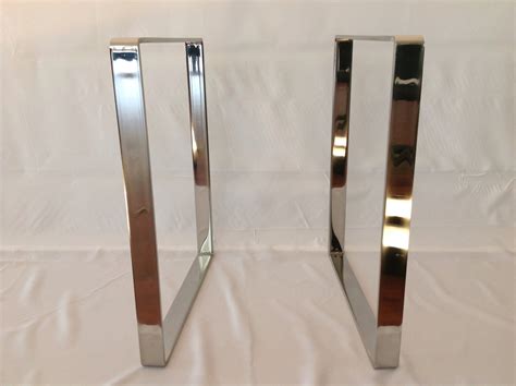 Items Similar To 28x20 Table Legs Flat Steel Frame Table Legs